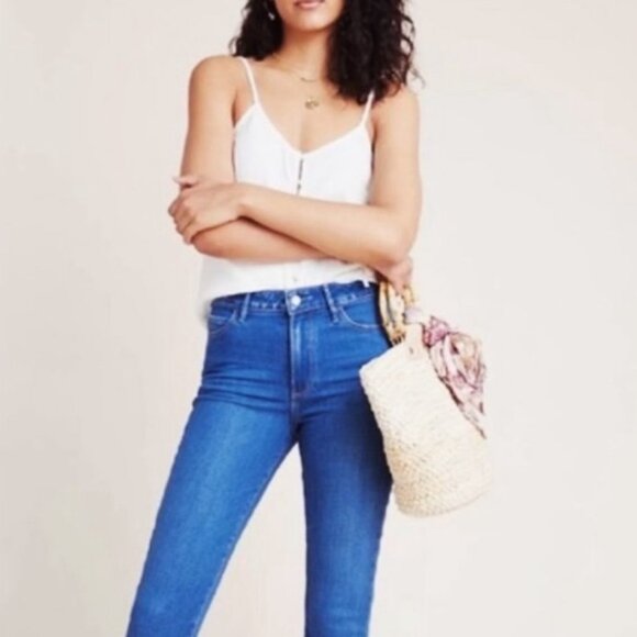 𝅺Anthropologie Dolan Muslin Cotton Button Tank - Picture 2 of 6